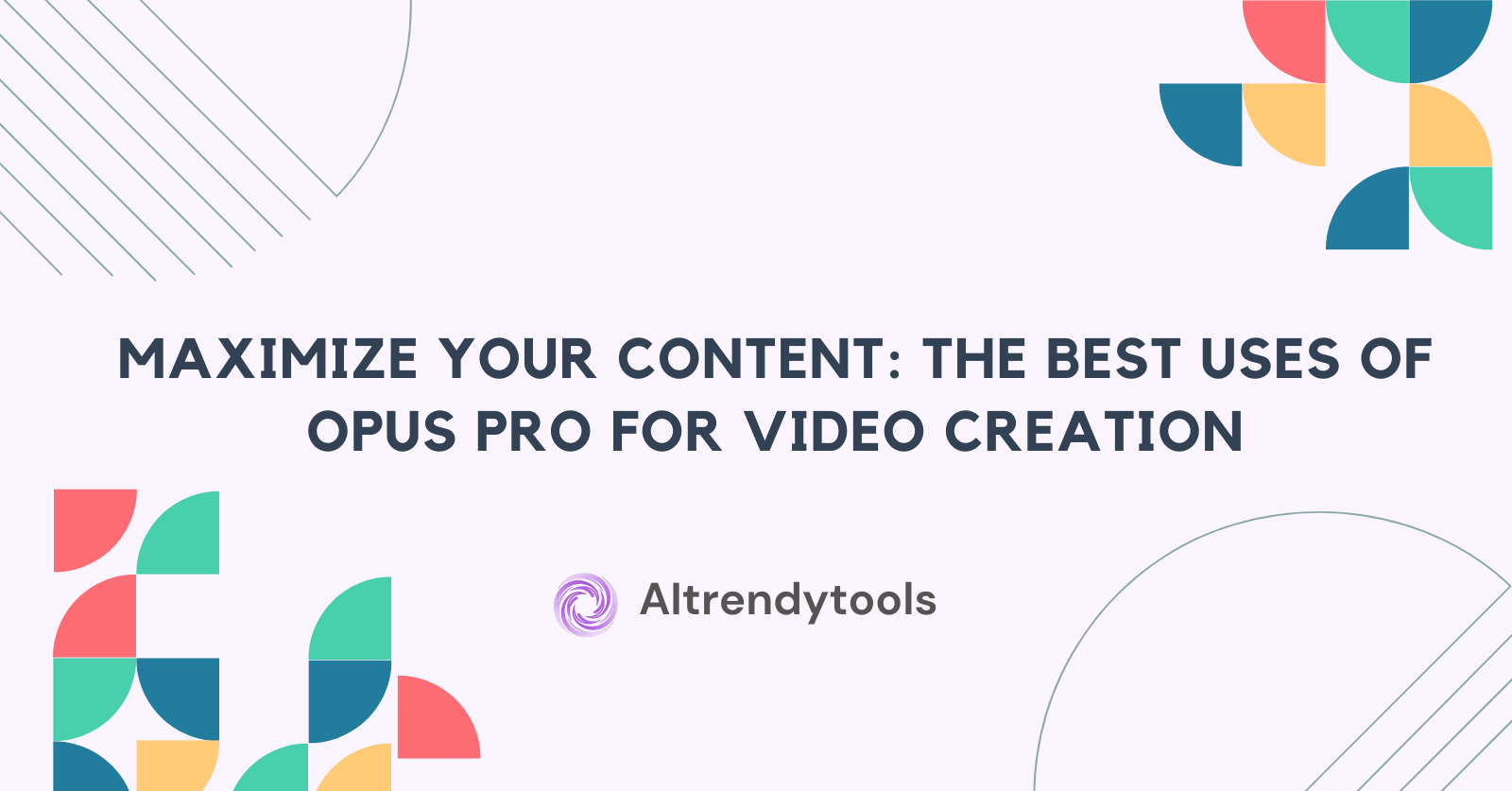 Maximize Your Content: The Best Uses of Opus Pro for Video Creation - AItrendytools